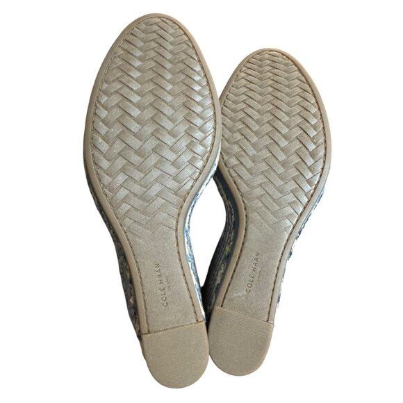 Cole Haan Cloud Feel Espadrille Wedge Sandals Size 9 NEW - Picture 10 of 14